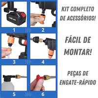 Lavadora de Alta Pressão Portátil - FRETE GRÁTIS + BRINDE EXCLUSIVO