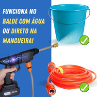 Lavadora de Alta Pressão Portátil - FRETE GRÁTIS + BRINDE EXCLUSIVO