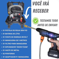 Lavadora de Alta Pressão Portátil - FRETE GRÁTIS + BRINDE EXCLUSIVO