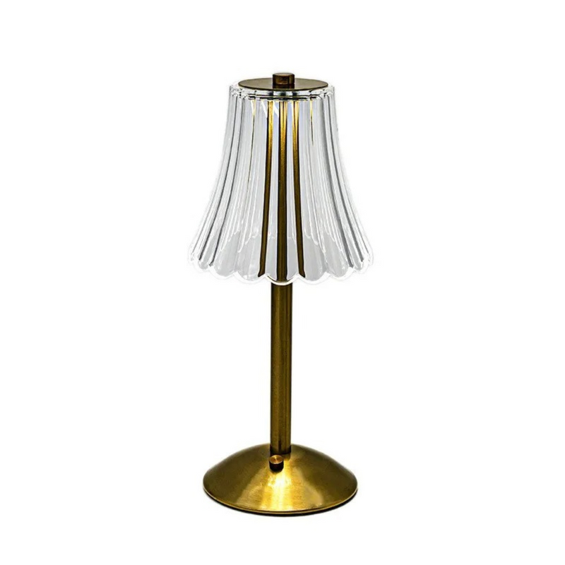 Abajur de Mesa LED Recarregável com Sensor de Toque