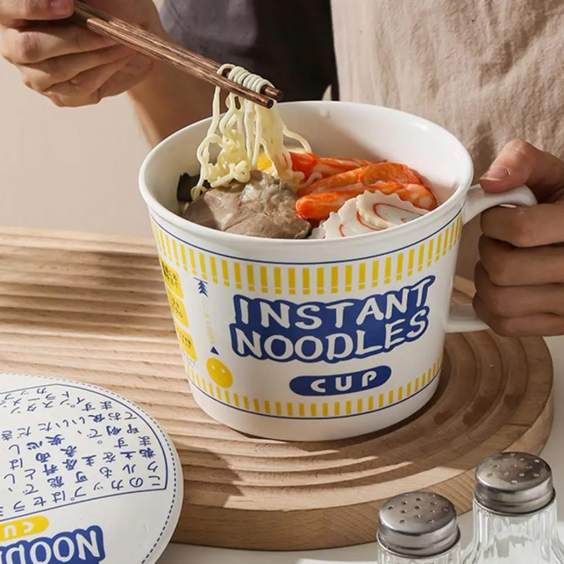 Bowl em Cerâmica Instant Noodles