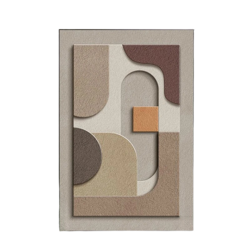 Decore sua casa com nossos cartazes de lona estilo arenito, com impressões de arte moderna em bloco de cores. Perfeitos para sala de estar, quarto e mais.