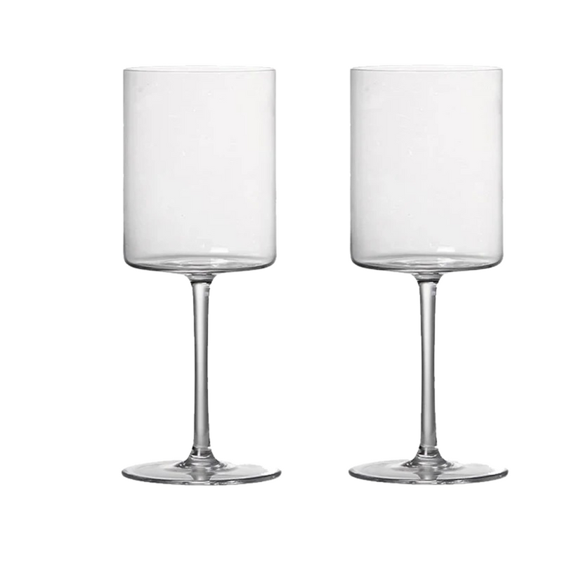 Conjunto de Taça de Vinho em Vidro Cristal Transparente