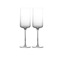 Conjunto de Taça de Vinho em Vidro Cristal Transparente