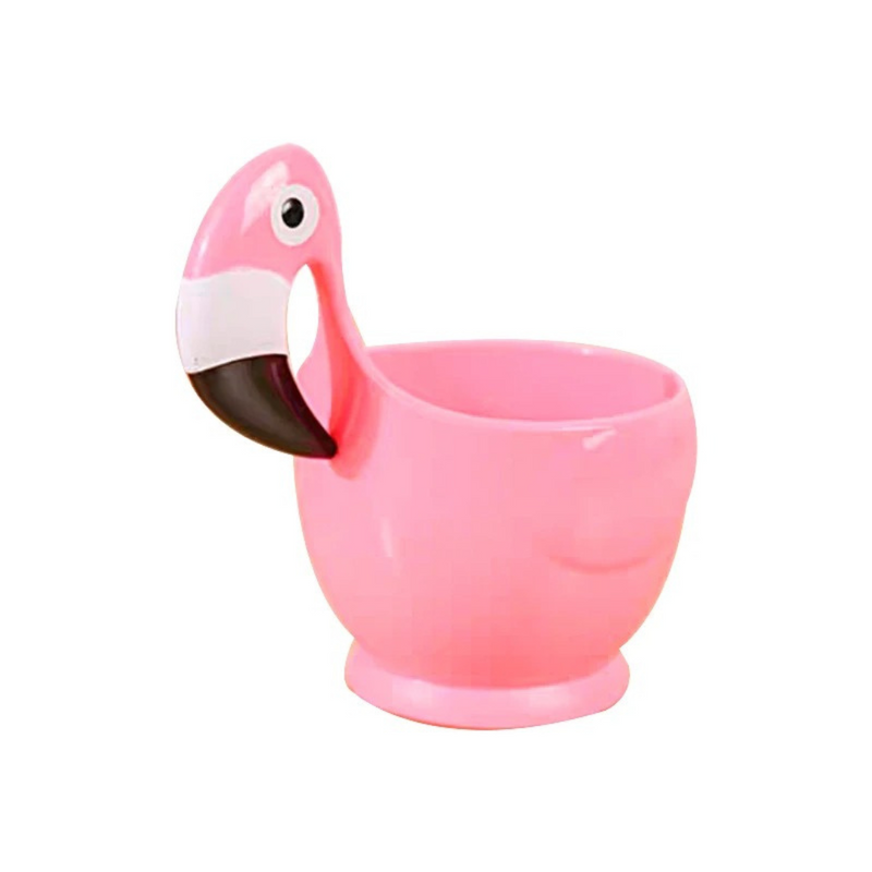 Conjunto de Copo Medidor de Flamingo com 3 Peças