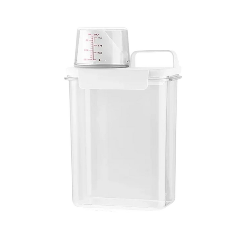 Dispenser de Armazenamento Hermético com Copo Medidor