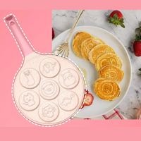 Frigideira Antiaderente para Café da Manhã com Design Divertido