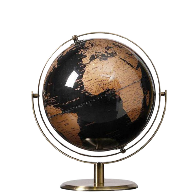 Globo Geográfico Moderno para Decoração