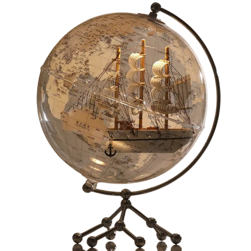 Globo de Luxo Decorativo Transparente