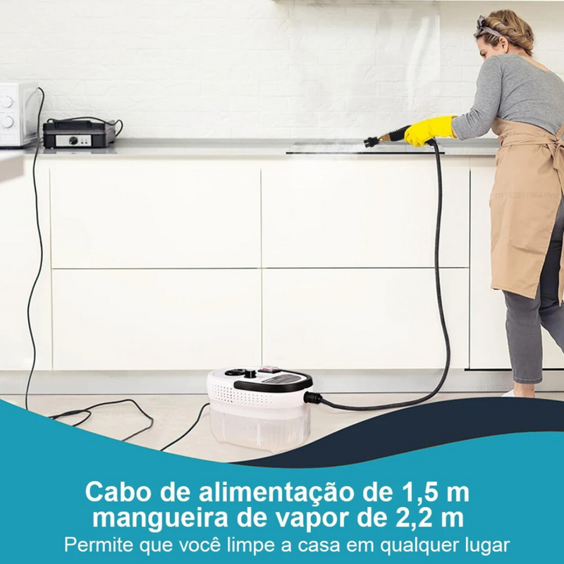 Limpador a Vapor de Alta Pressão 2500W