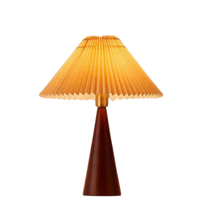 Luminária de Mesa para Leitura em Madeira