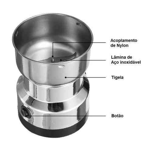 Mini Triturador de Alimentos Eletric Cutter