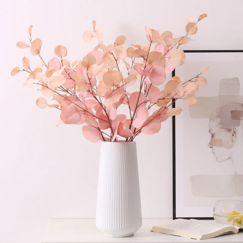 Ramo Artificial Folhas de Eucalipto para Decoração