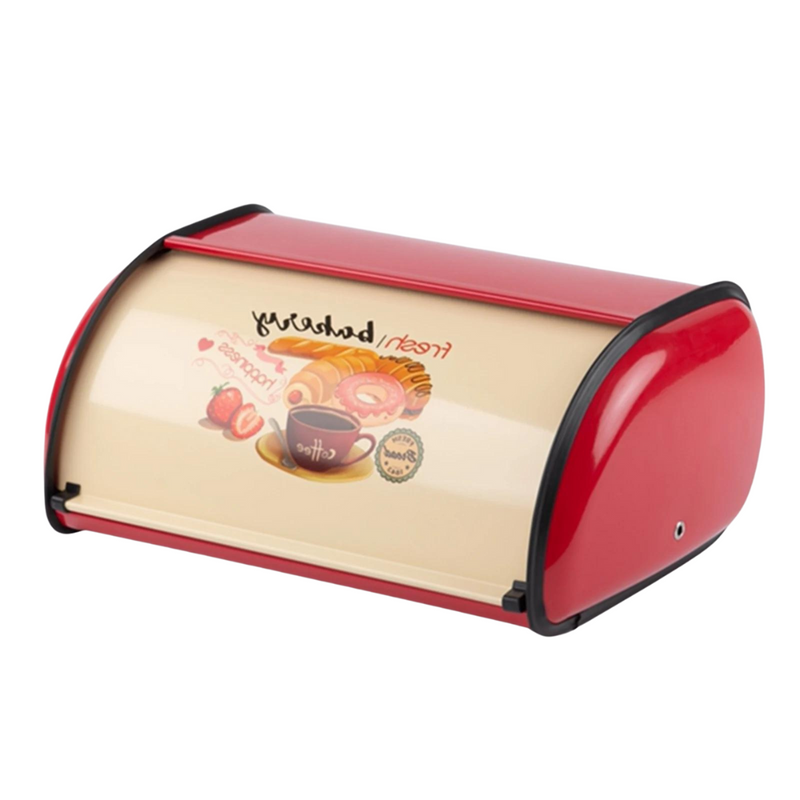 Recipiente de Metal para Armazenamento de Pães