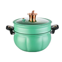 Panela Multifuncional de Ferro Fundido com Tampa Micropressão – 8L