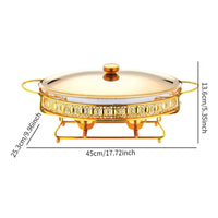 Panela Rechaud Buffet Egg Design
