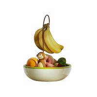 Suporte para Banana com Macaco na Base