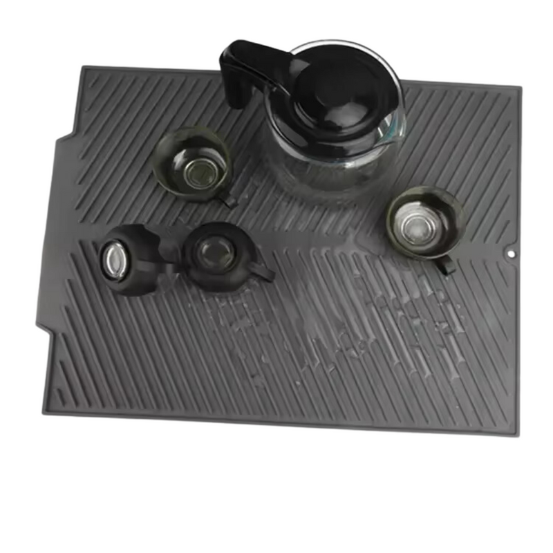 Tapete de Drenagem em Silicone Antiderrapante para Cozinha