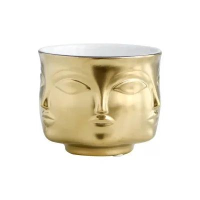 Vaso de Decorativo em Cerâmica Tridimensional