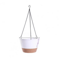 Vaso para Plantas Suspenso com Bandeja de Drenagem